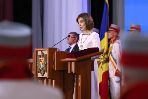 інавгураціїя Санду