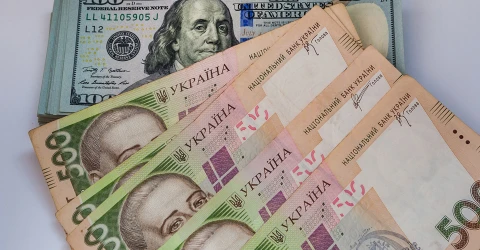 гривня долар, обмін валют