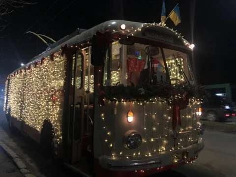 ретро-тролейбус у Чернівцях