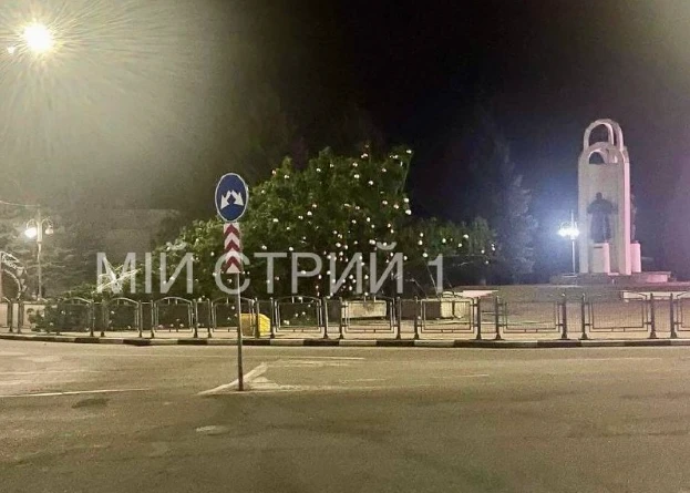 У Стрию впала головна ялинка міста