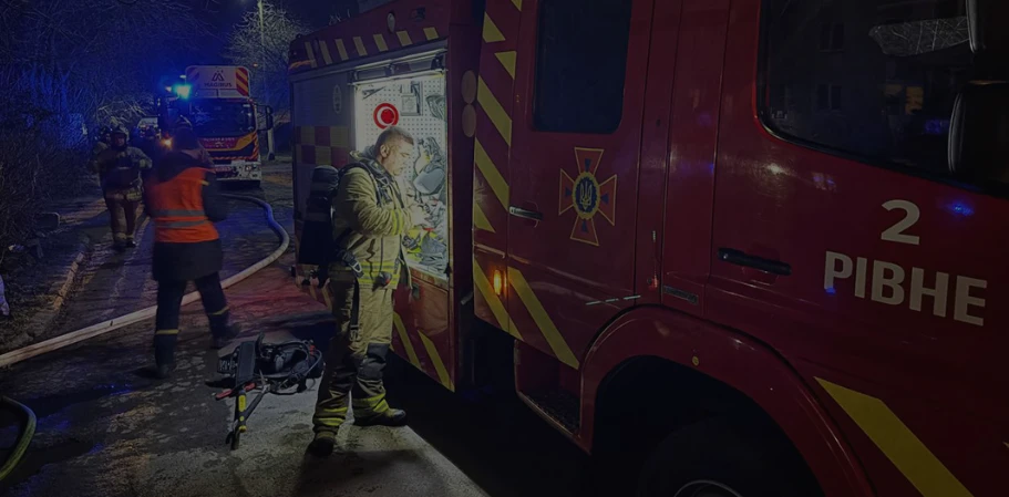 У пожежі в Рівному загинула жінка та постраждав чоловік