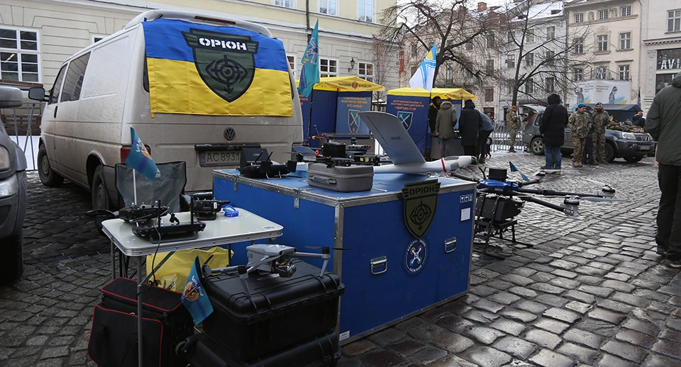 презентація морпіхів у центрі Львова