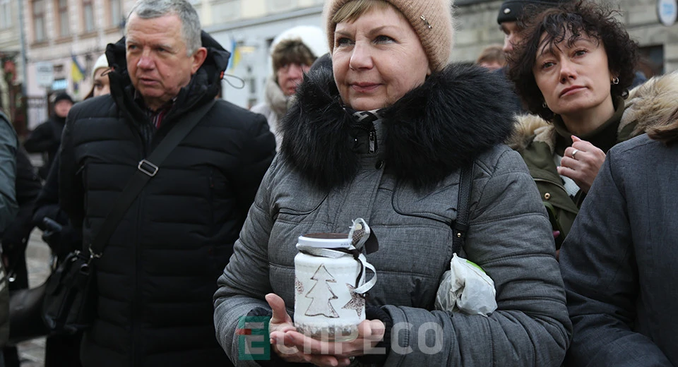 Освячення води у Львові на Богоявлення