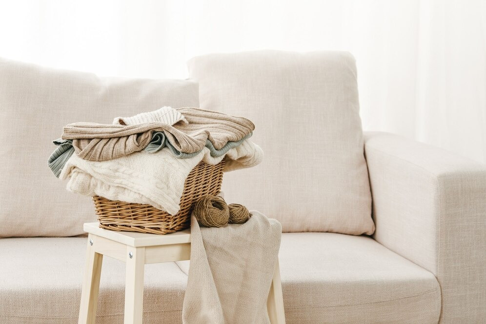 Випраний та висушений одяг