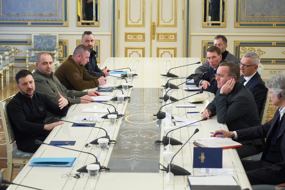 Володимир Зеленський і Борис Пісторіус