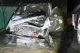 на фото автівка волонтера, яку спалили на Вінниччині