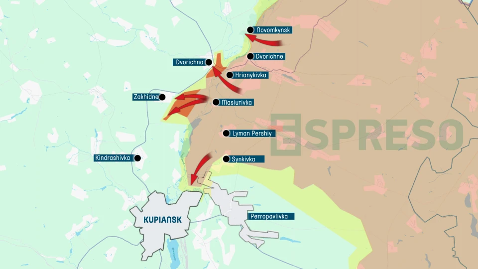 Ukraine Russia war live map, January 8-15