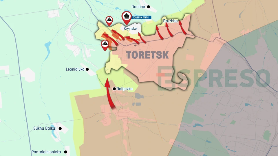 Ukraine Russia war live map, January 8-15