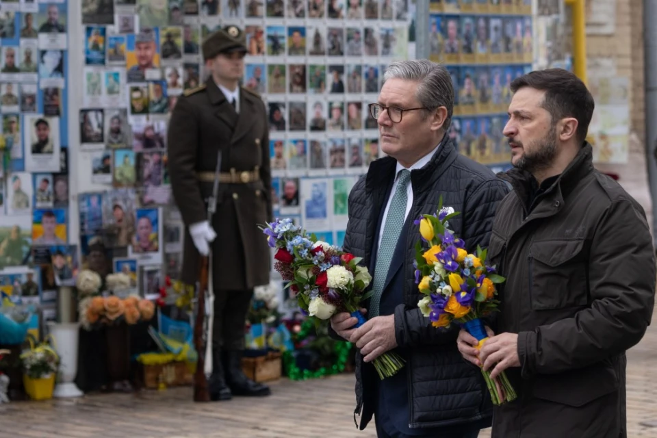 Кір Стармер і Володимир Зеленський