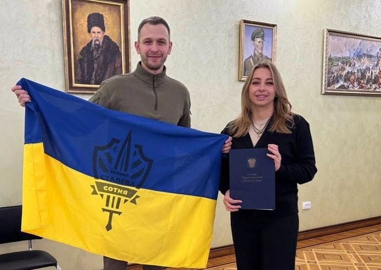 Волонтерку Ольгу Коновал призначили радницею голови Тернопільської обласної ради