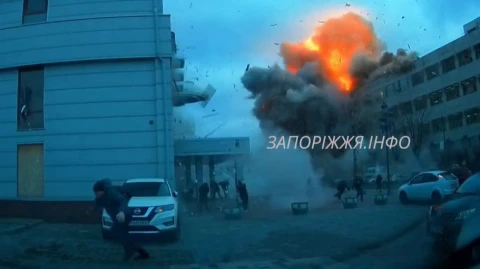 Удар по Запоріжжю 8 січня