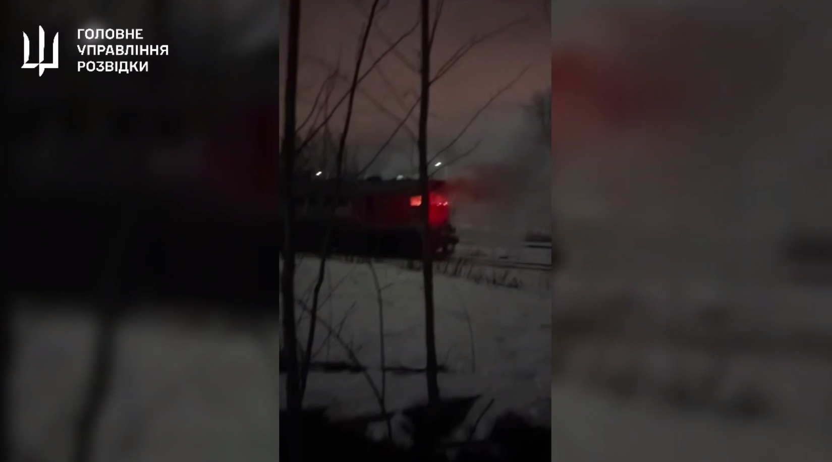 у Санкт-Петербурзі спалили локомотив