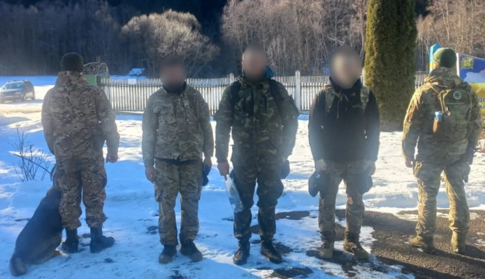 затримані на кордоні з Румунією чоловіки