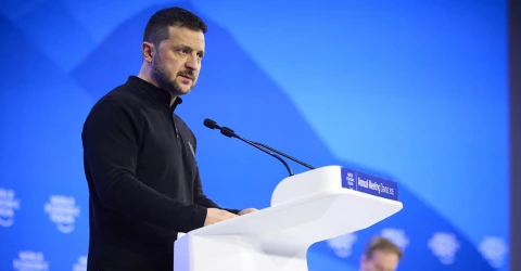 Володимир Зеленський в Давосі