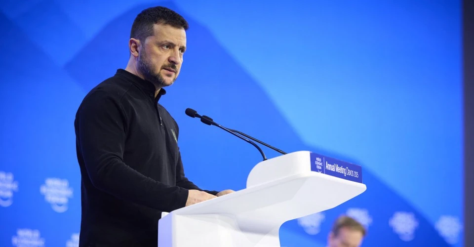 Володимир Зеленський в Давосі