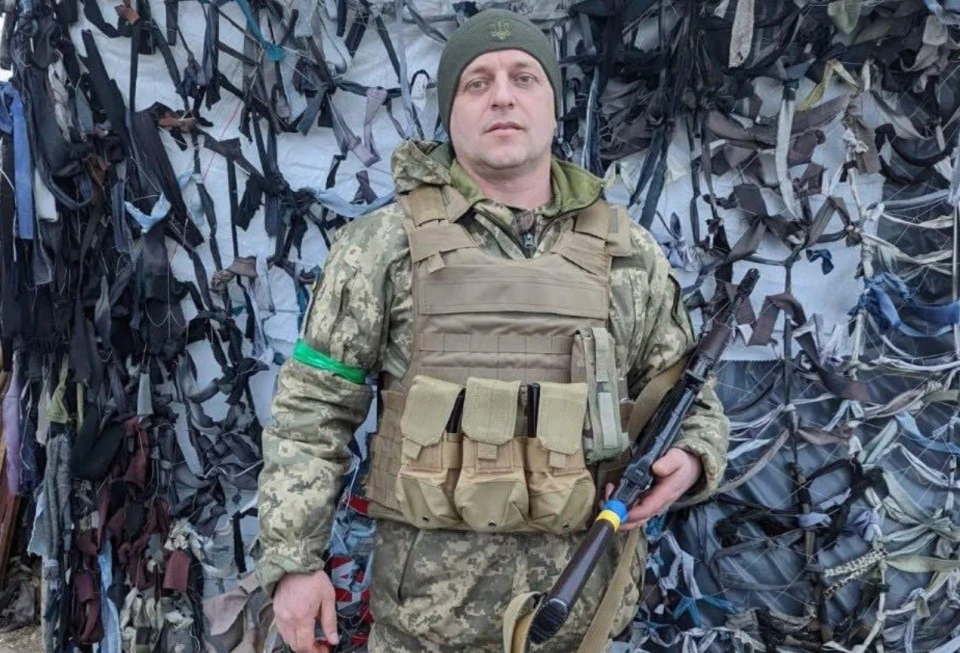 Воїн 92-ої ОШБр, депутат Богодухівської районної ради від "Європейської Солідраності" Василь Сухина