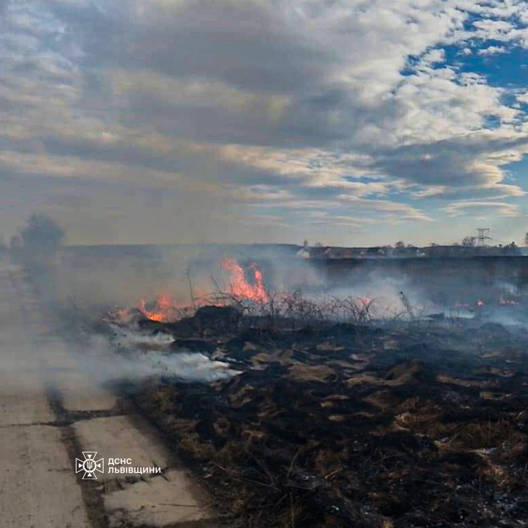 пожежа на Львівщині