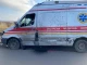 росіяни вдарили біля автомобіля швидкої допомоги