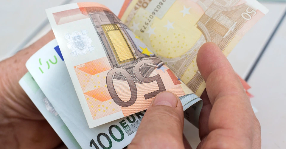 євро, гроші