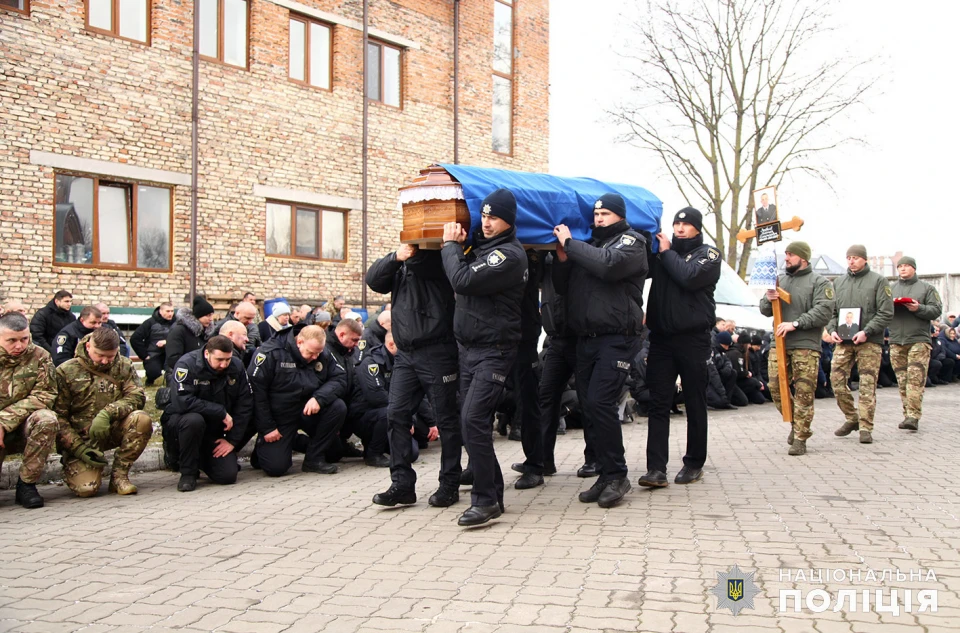 прощання зі загиблиими поліцейськими, Хмельницький