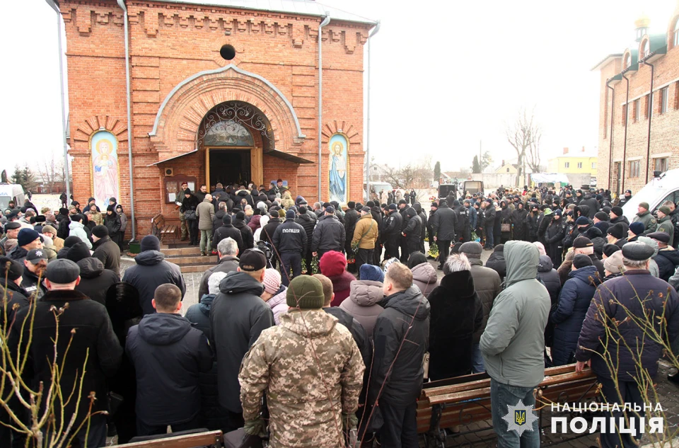 прощання зі загиблиими поліцейськими, Хмельницький