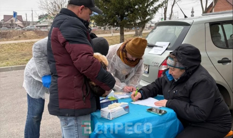 вакцинація тварин у Рясне-Руському