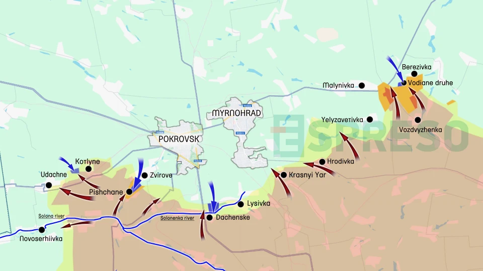 Ukraine Russia war live map, February 5-12