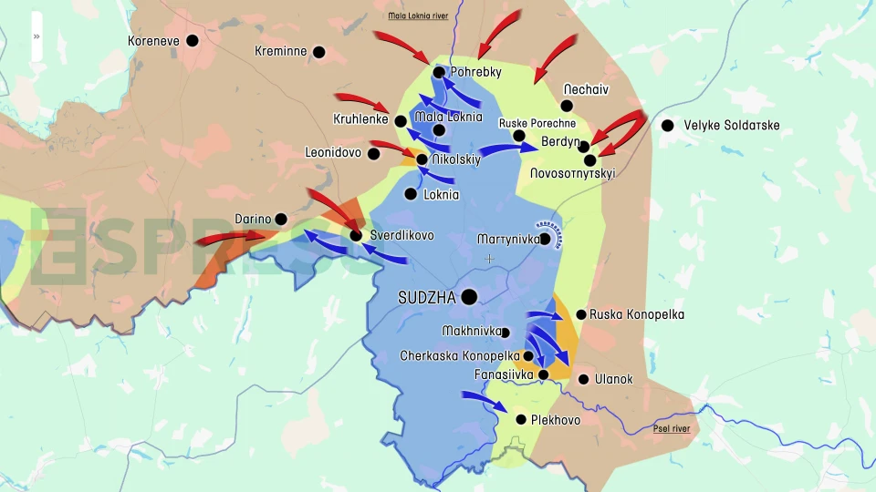 Ukraine Russia war live map, February 5-12