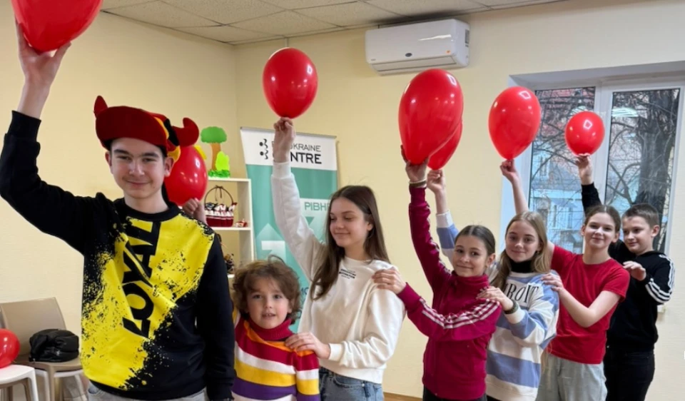 театральний гурток у FutUkraine Centre у Рівному