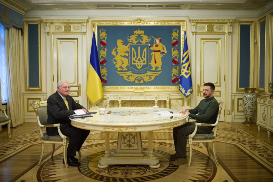 Володимир Зеленський і Кіт Келлог