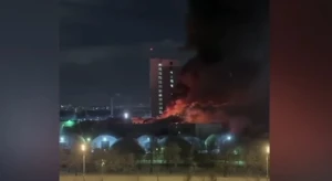 пожежа у Москві