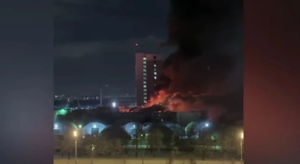 пожежа у Москві