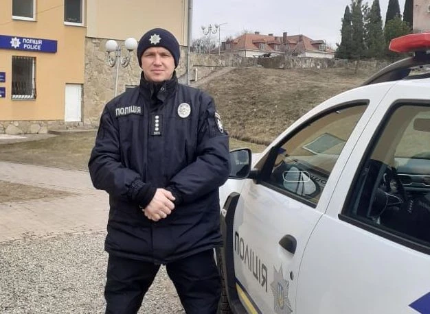 Поліцейський Богдан Тиркус