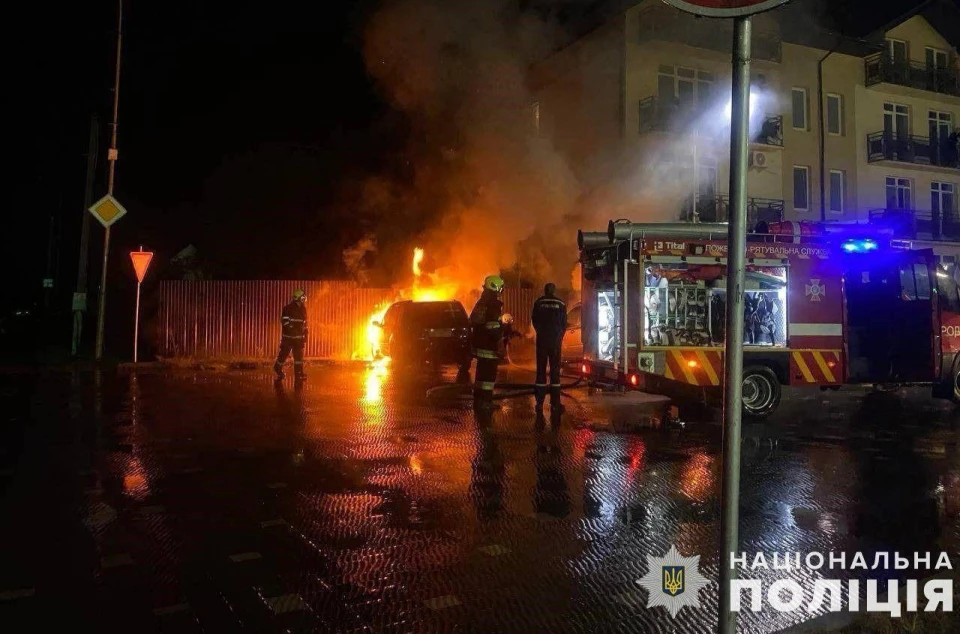 підпал авто в Ужгороді