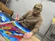 Картину бійця, який після важкого поранення відновлюється у Львові, відібрали для участі у виставці робіт незламних