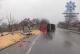 На дорозі Львів – Шегині перекинувся зерновоз, рух ускладнений