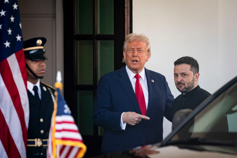 Володимир Зеленський і Дональд Трамп