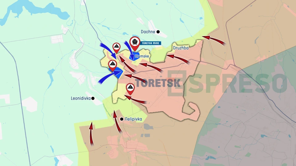 Ukraine Russia war live map, February 21-28