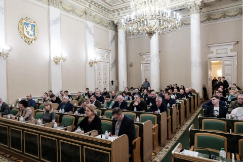 Львівська обласна рада схвалила заяву на підтримку президента Зеленського