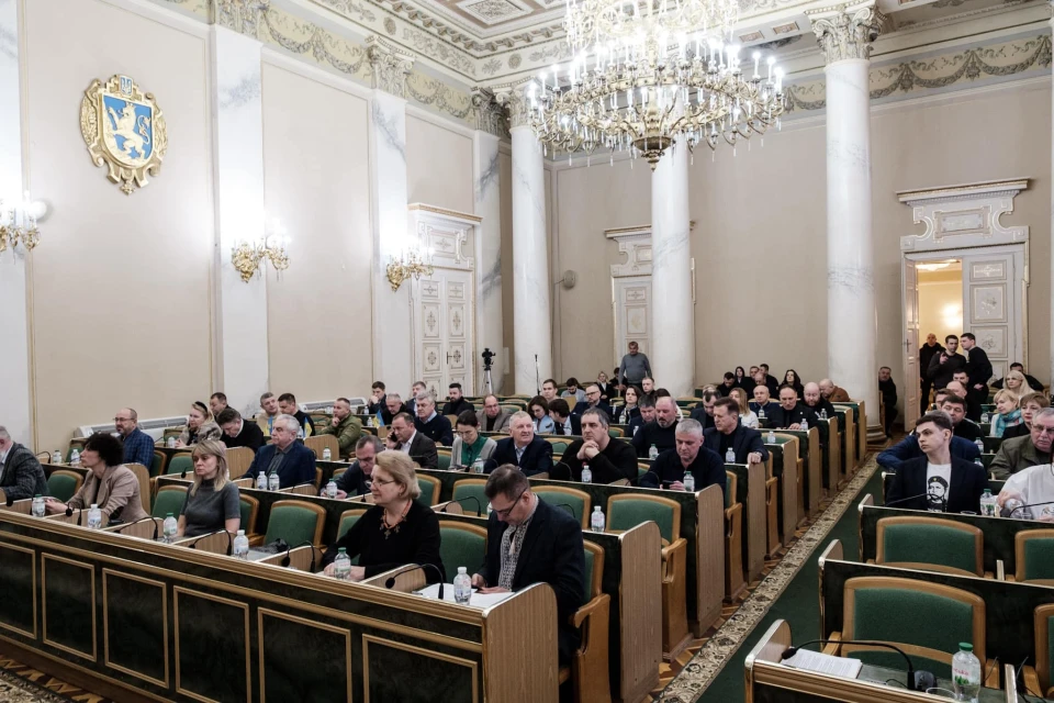 Львівська обласна рада схвалила заяву на підтримку президента Зеленського