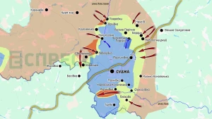 Карта бойових дій за 1-8 березня