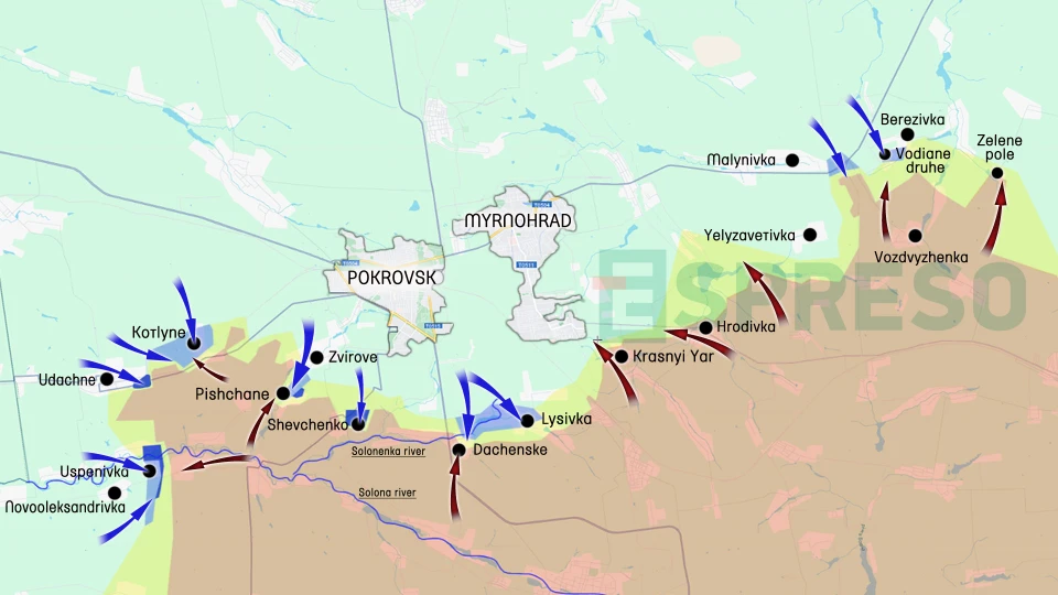 Ukraine Russia war live map, March 1-8