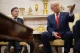 Генеральний секретар НАТО Марк Рютте та президент США Дональд Трамп проводять зустріч в Овальному кабінеті Білого дому 13 березня 2025 р.