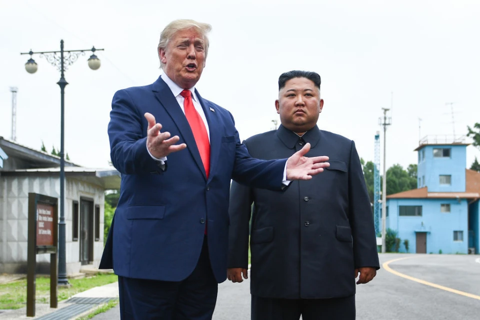 Дональд Трамп і Кім Чен Ин