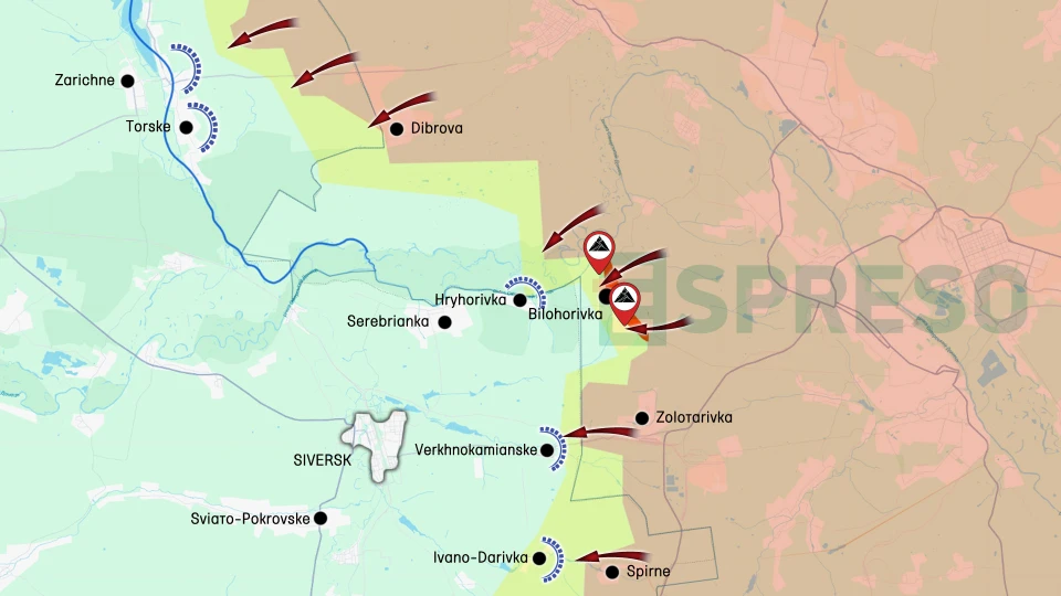 Ukraine Russia war live map, March 8-15