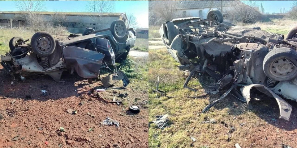 У Скадовську вибухнуло авто з двома офіцерами РФ