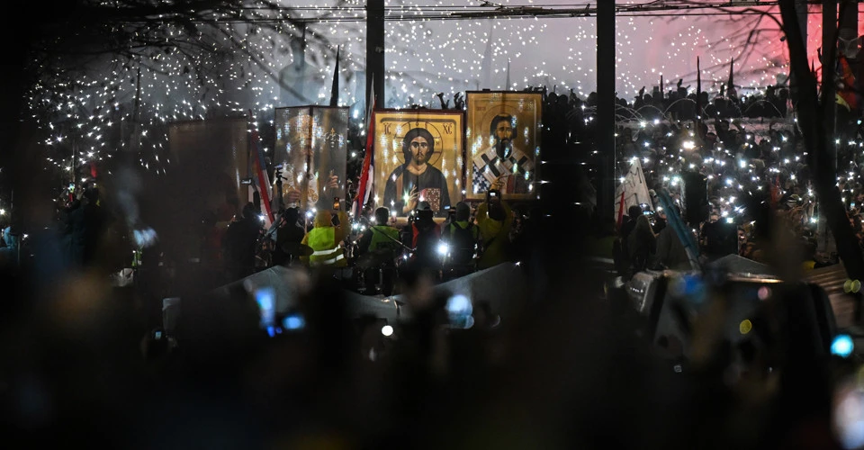 Протести у Сербії