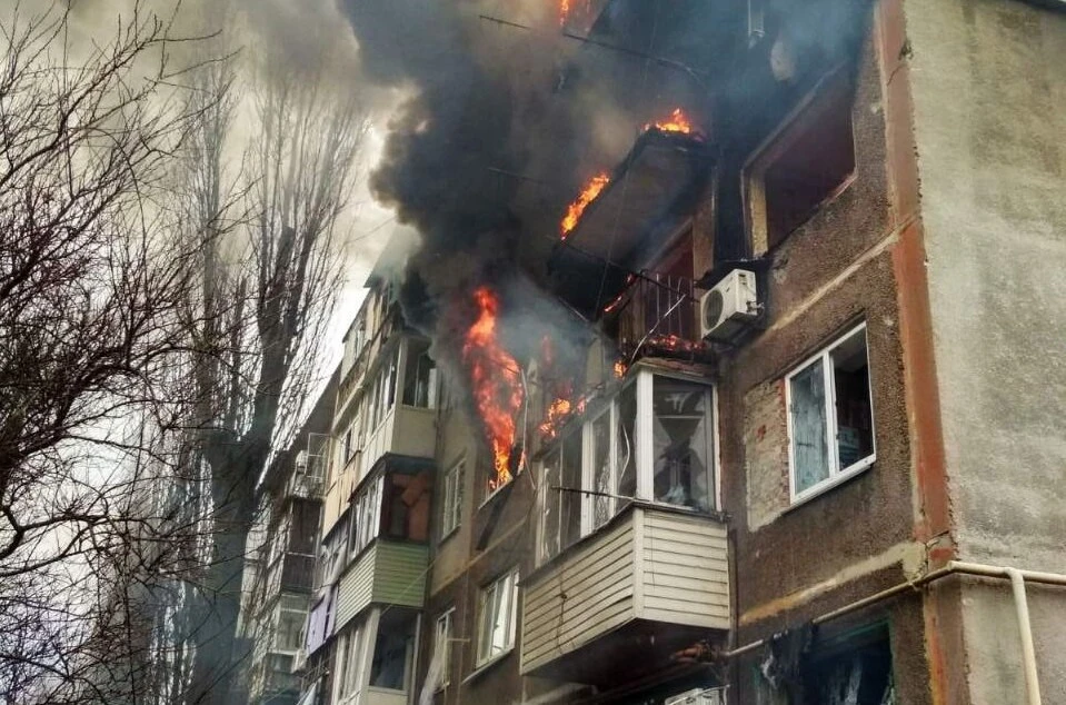 наслідки ударів по Донеччині