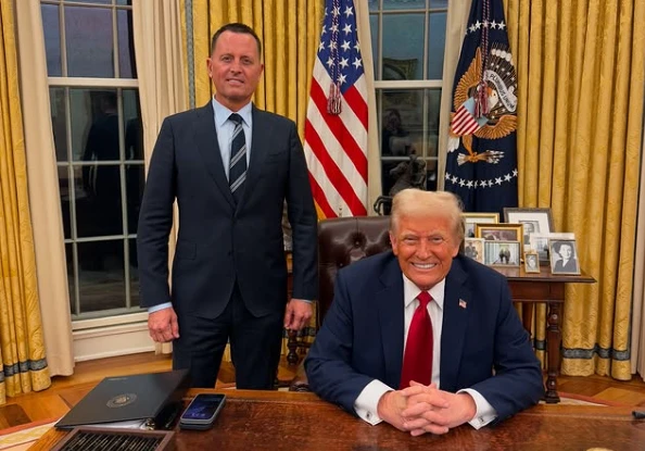 Річард Гренелл і Дональд Трамп