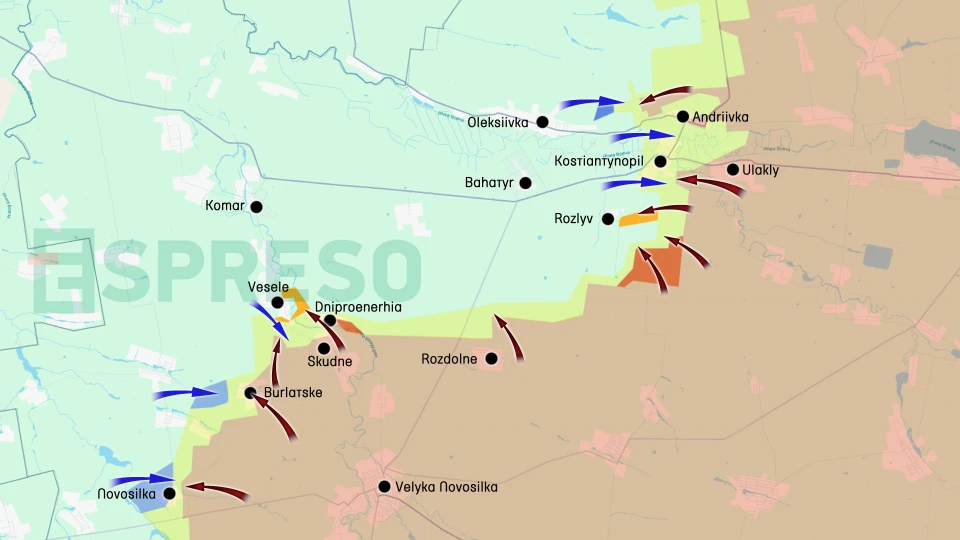 Ukraine Russia war live map, March 22-29